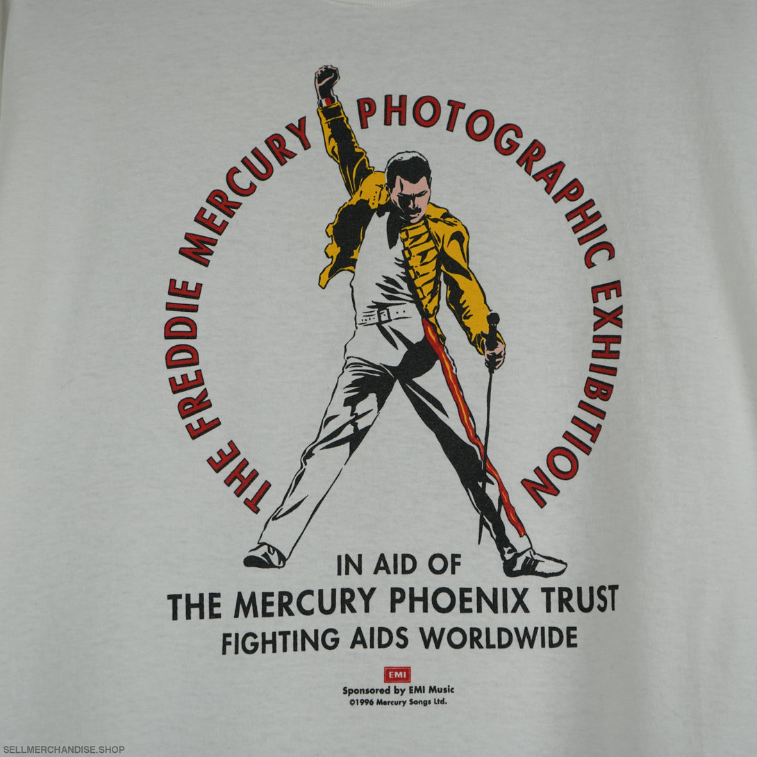 Vintage 1996 Freddie Mercury t-shirt Fighting AIDS