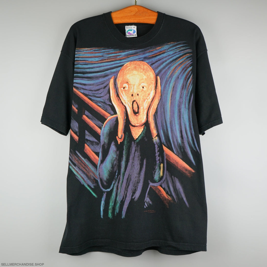 Vintage 1996 EDVARD MUNCH The Scream T-shirt