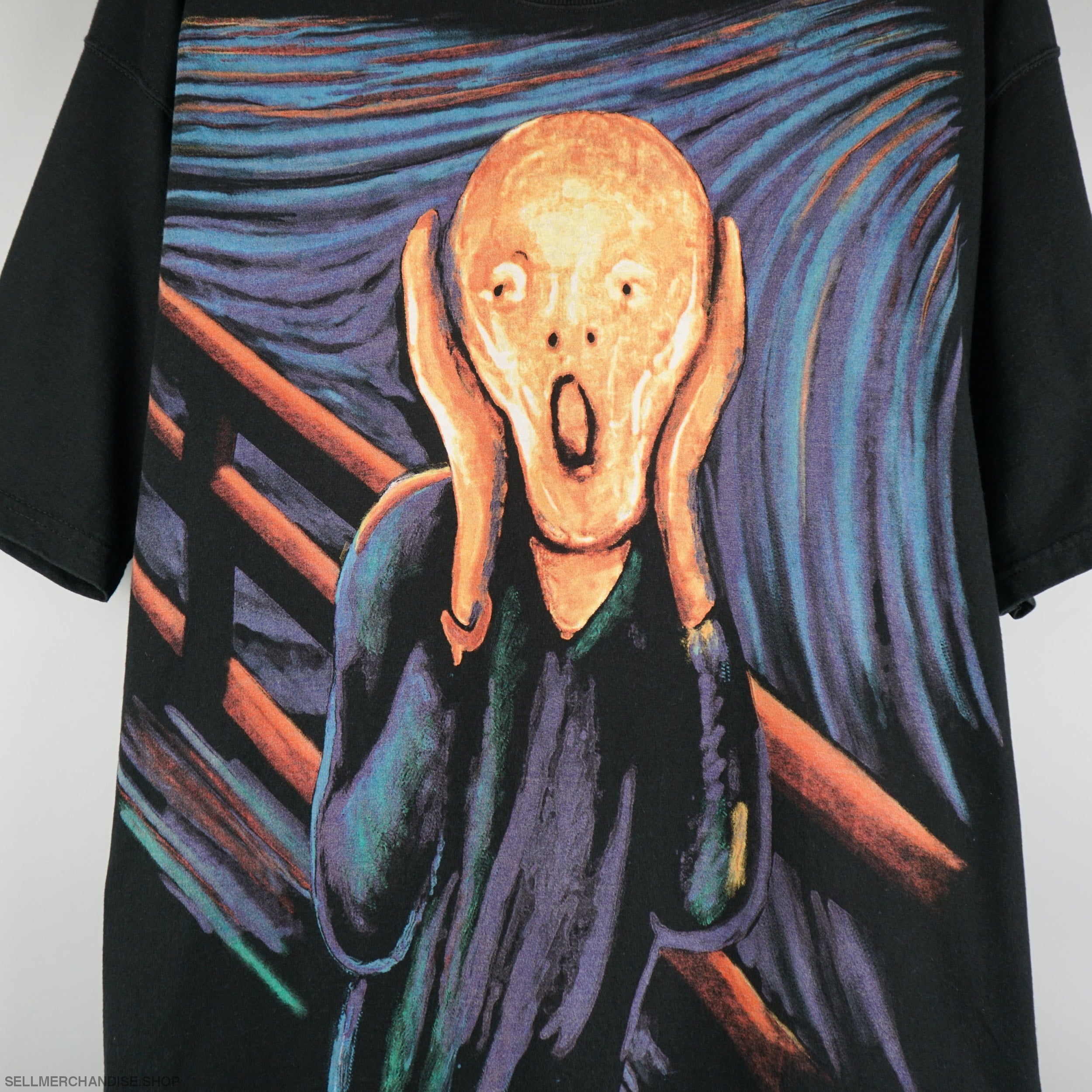 直販一掃 90s Edvard Munch Art tシャツ | roncesvalles.com.ar