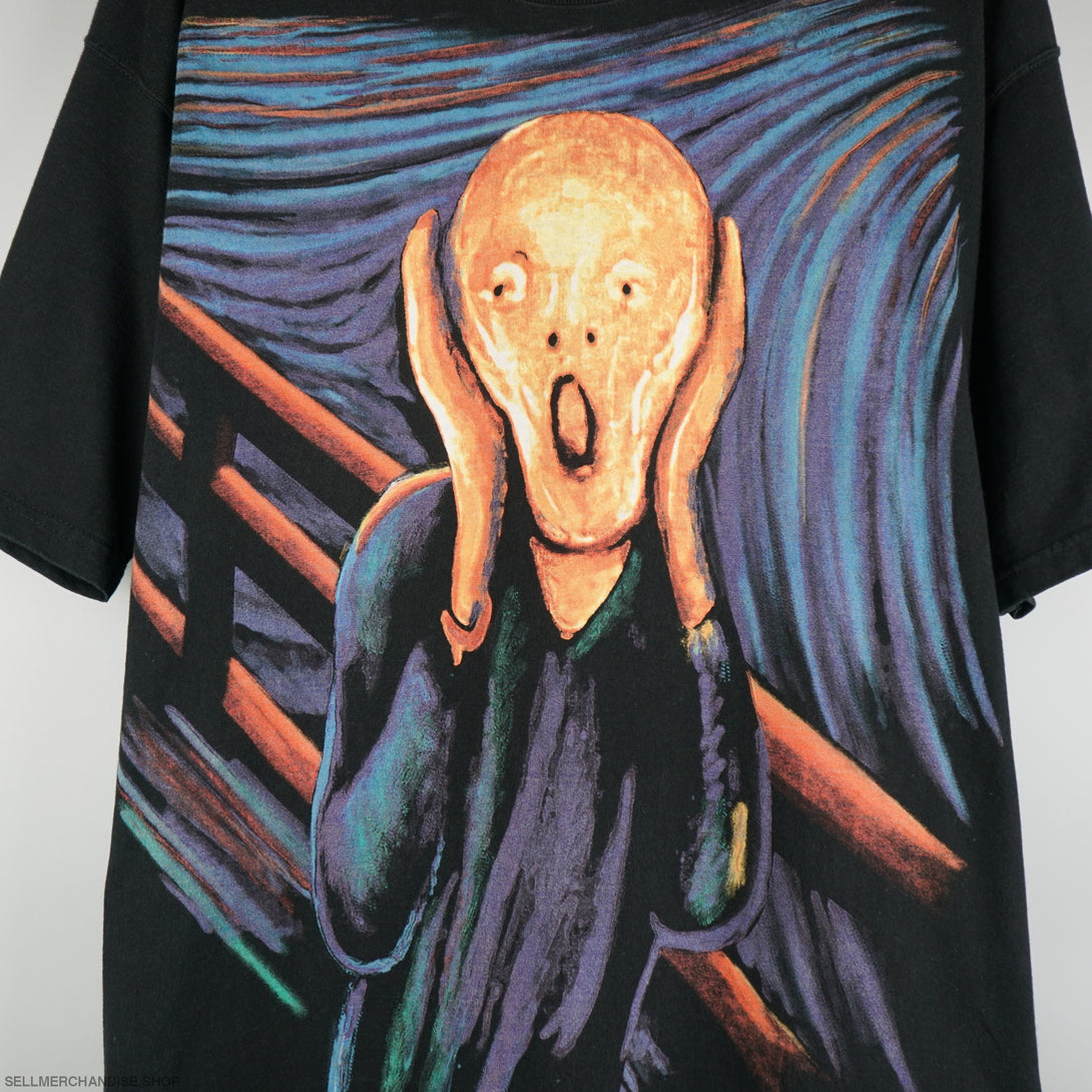 Vintage 1996 EDVARD MUNCH The Scream T-shirt