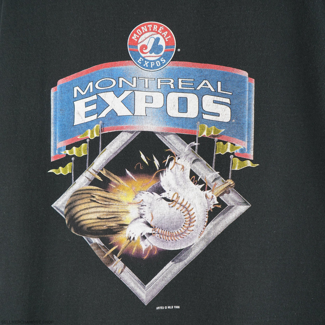 Vintage 1996 Montreal Expos Baseball T-Shirt