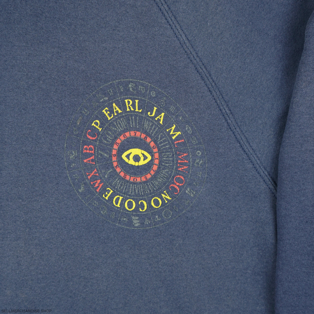 Vintage 1996 Pearl Jam Hoodie No Code