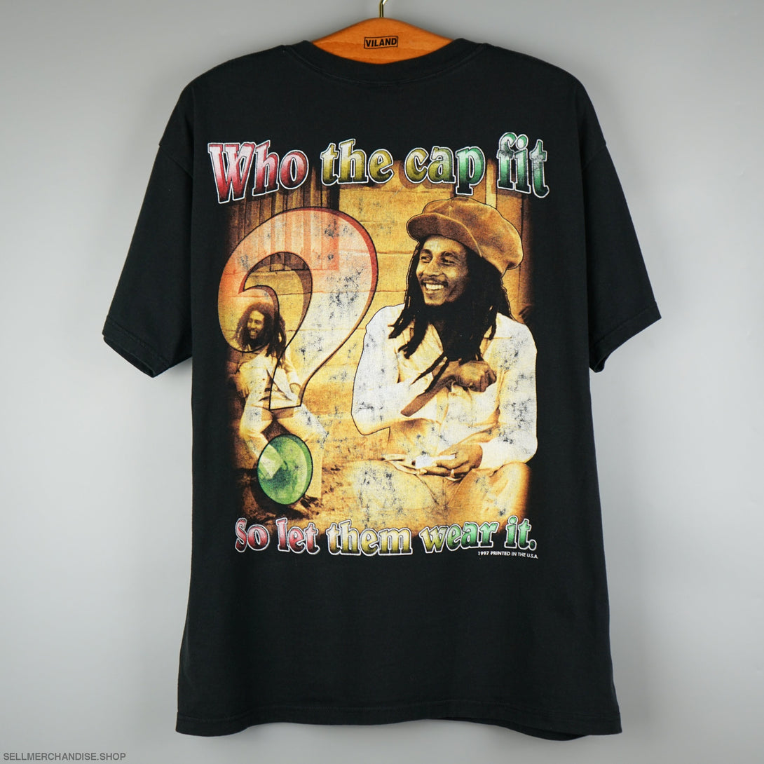 Vintage 1997 Bob Marley Rap Tee t-shirt