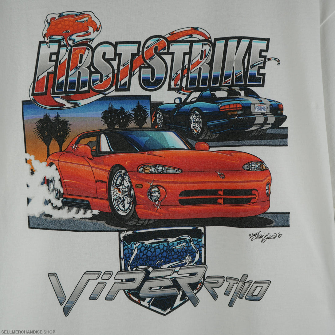 Vintage 1997 Dodge Viper GTS Promo T-Shirt