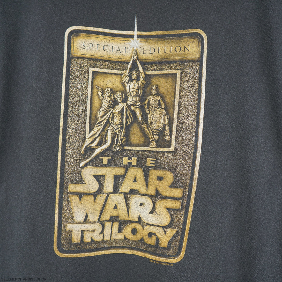 Vintage 1997 Star Wars Logo T-Shirt