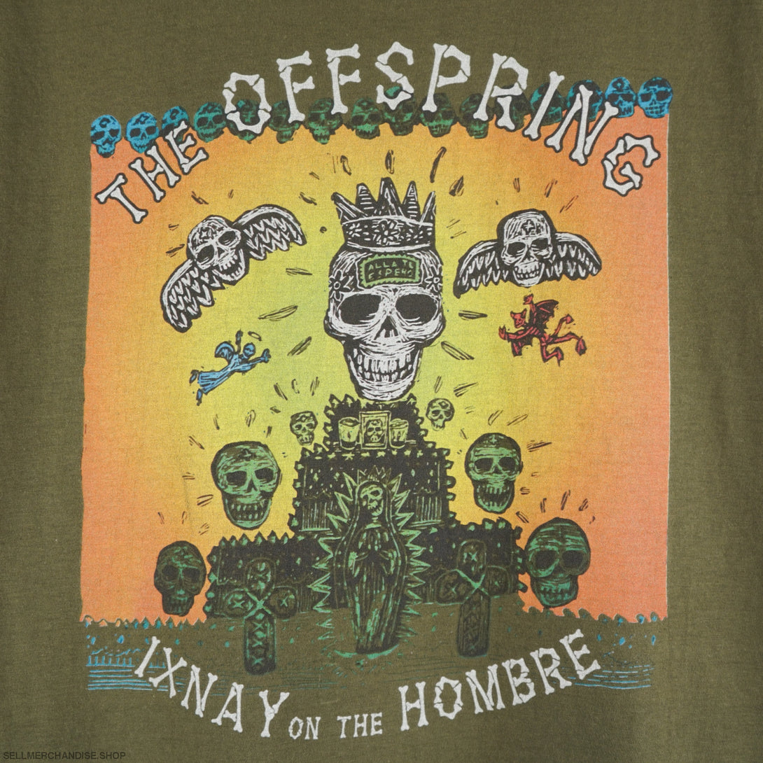 Vintage 1997 The Offspring T-shirt Ixnay on the Hombre