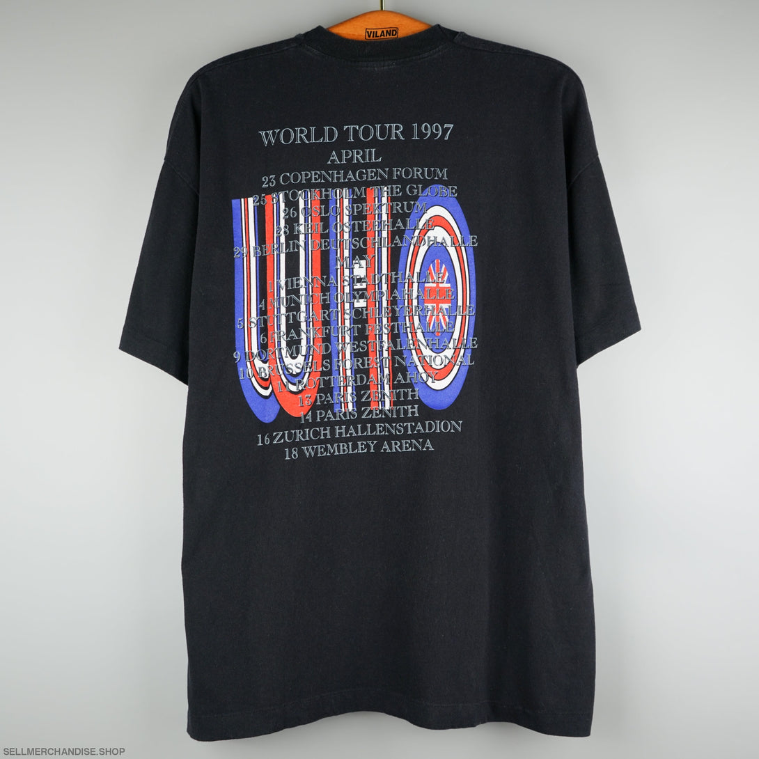 Vintage 1997 The Who World Tour t-shirt