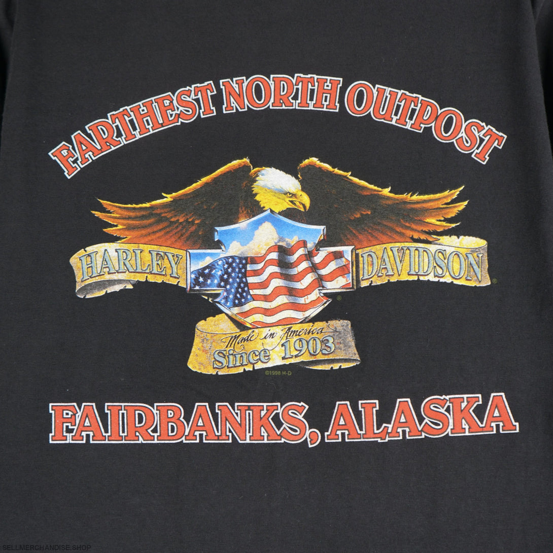 Vintage 1998 Harley-Davidson Eighties t-shirt