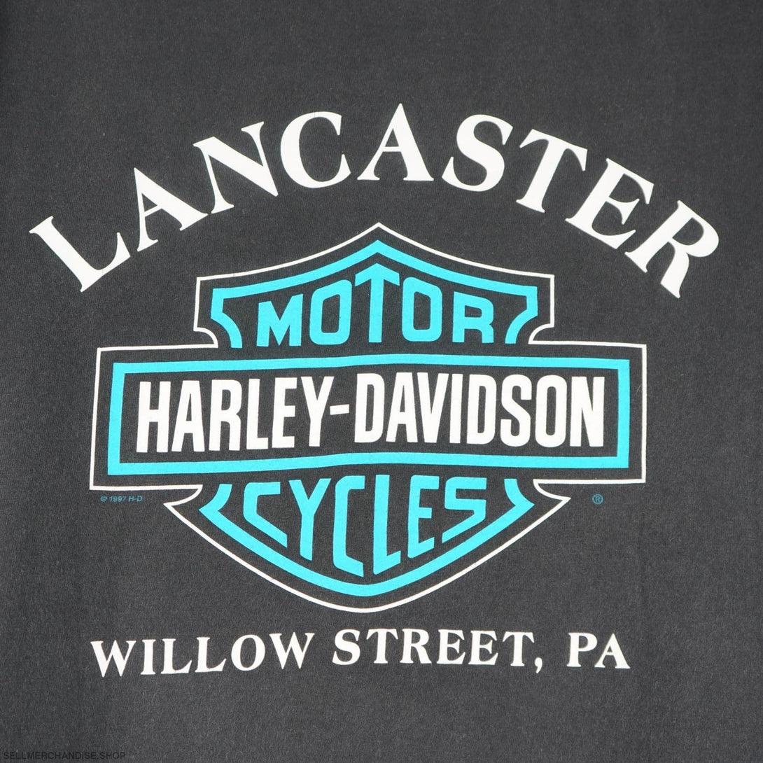 Vintage 1998 Harley Davidson Lancaster t-shirt