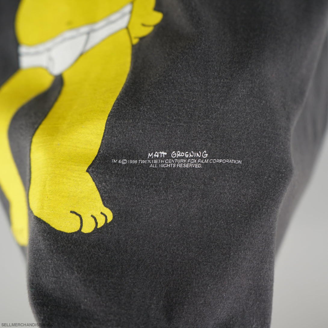 Vintage 1998 Horny Homer Simpson t-shirt