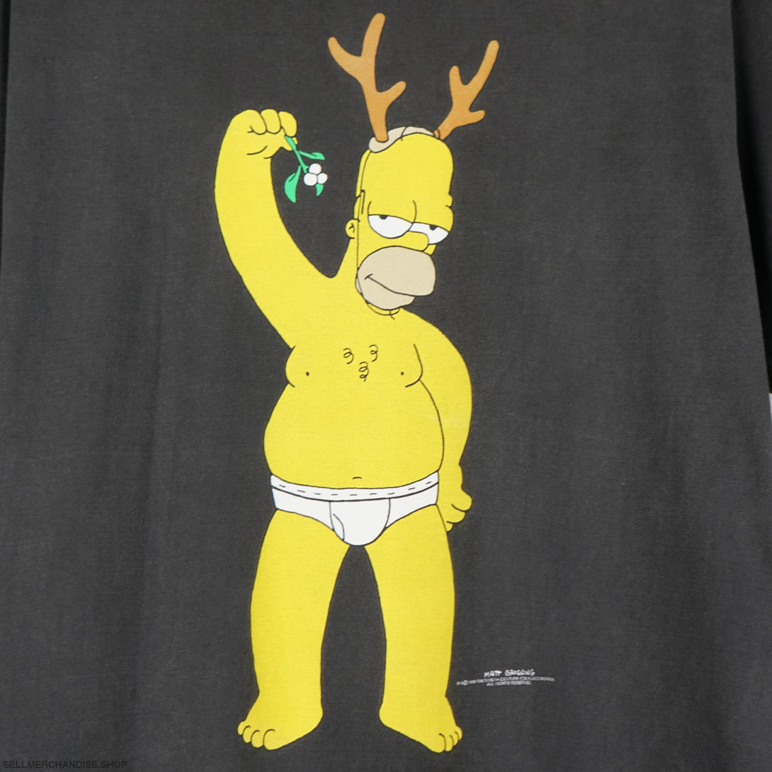 Vintage 1998 Horny Homer Simpson t-shirt