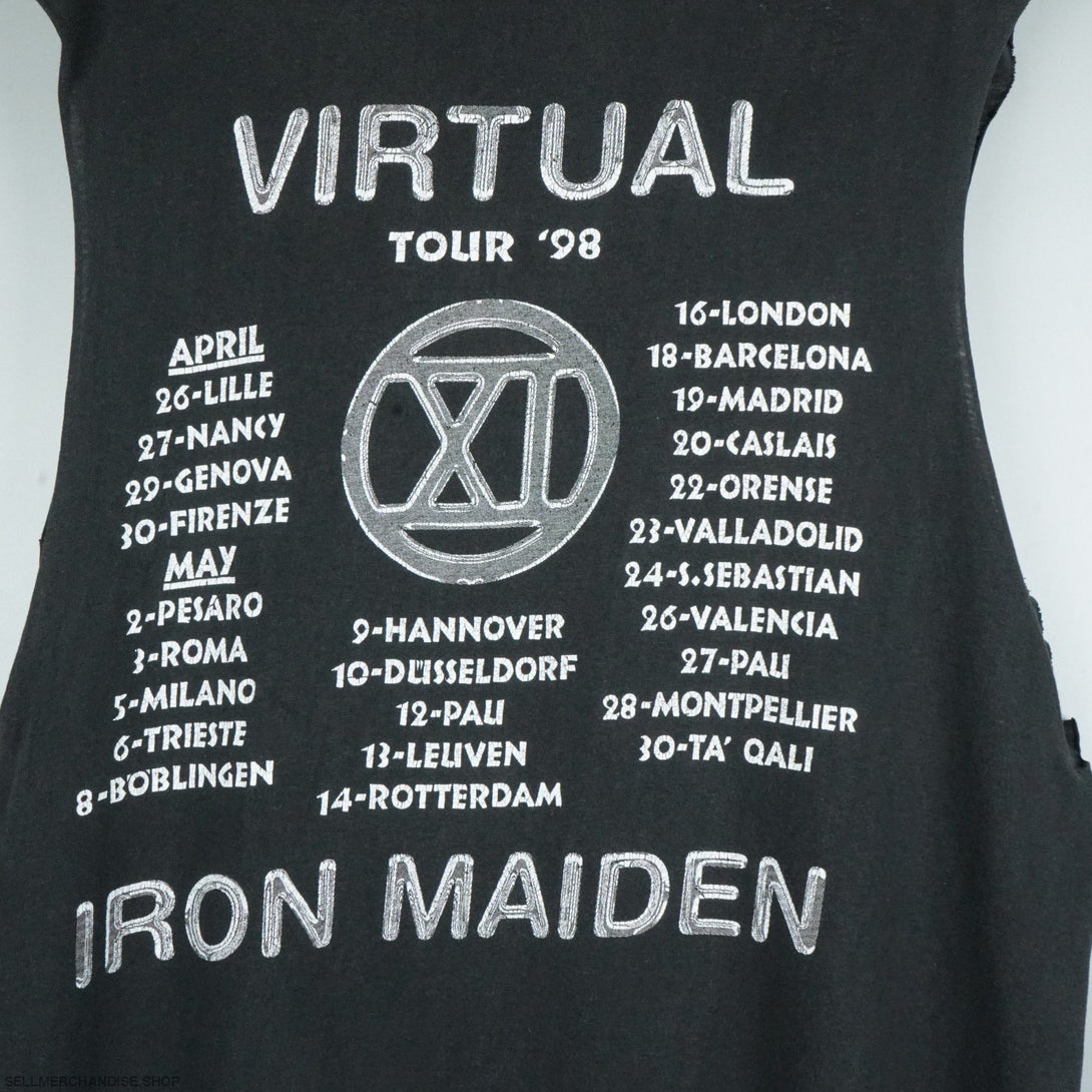 1998 Iron Maiden t-shirt All Over Print