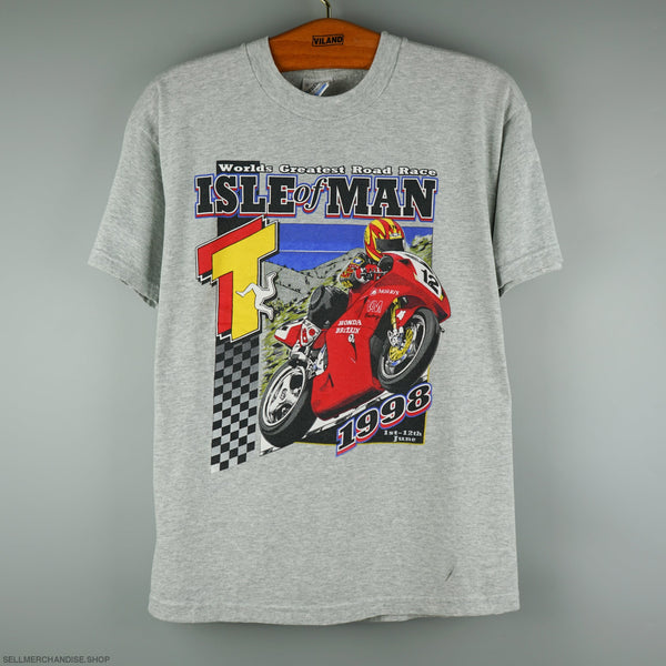 Vintage 1998 Isle Of Man Bike Championship T-Shirt