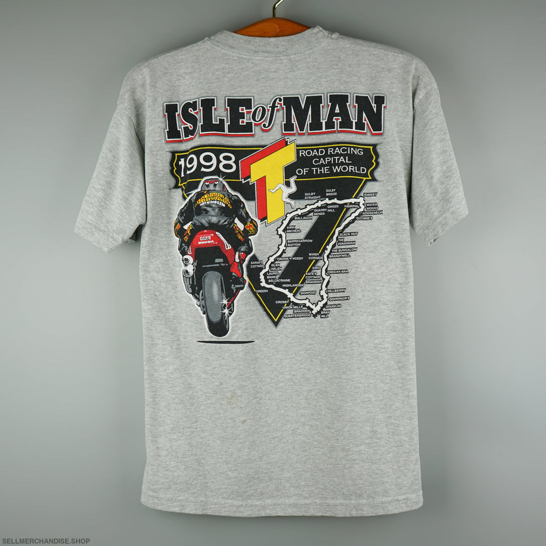 Vintage 1998 Isle Of Man Bike Championship T-Shirt