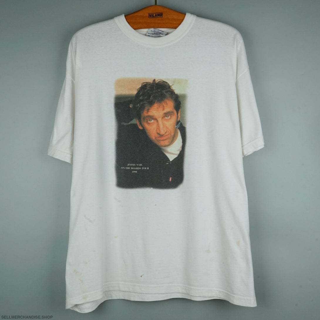 Vintage 1998 Jimmy Nail t-shirt On The Boards Tour