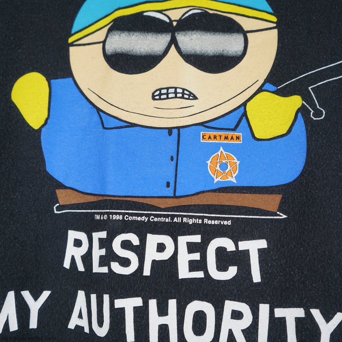 Vintage 1998 South Park Respect My Authority t-shirt