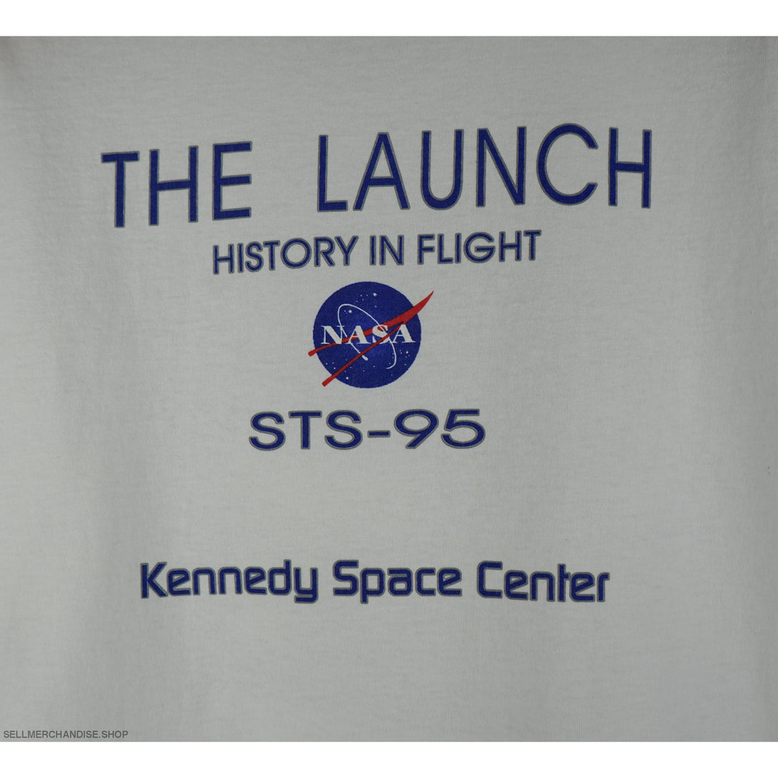 Vintage 1998 STS-95 Kennedy Space Center T-Shirt