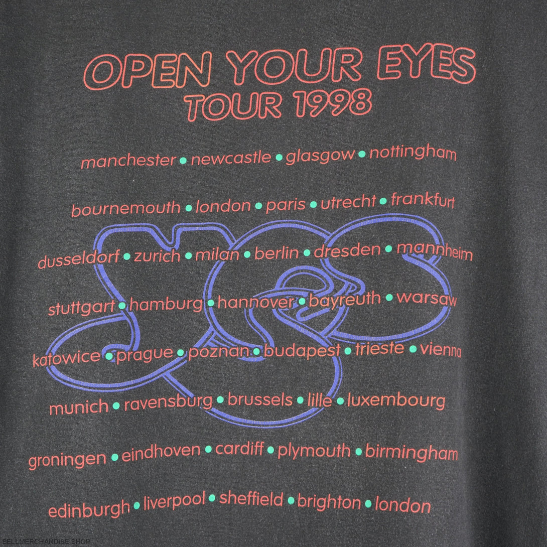 Vintage 1998 YES Band t-shirt