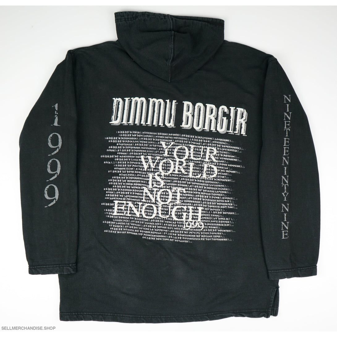 Vintage 1999 Dimmu Borgir Hoodie Black Metal