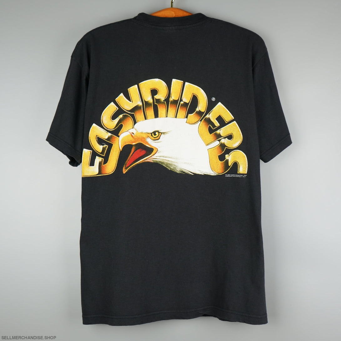 Vintage 1999 Easyriders Eagle All Over Print T-Shirt