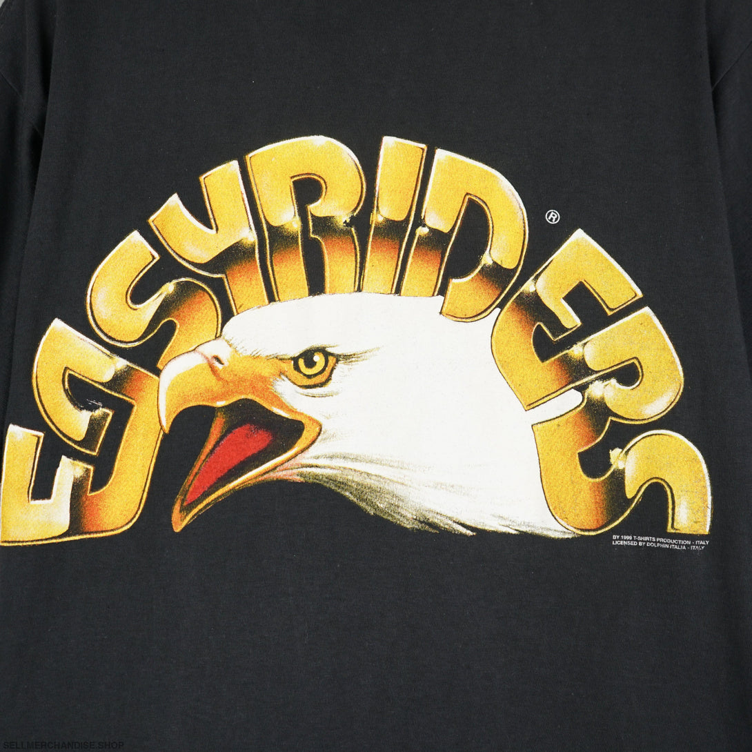 Vintage 1999 Easyriders Eagle All Over Print T-Shirt