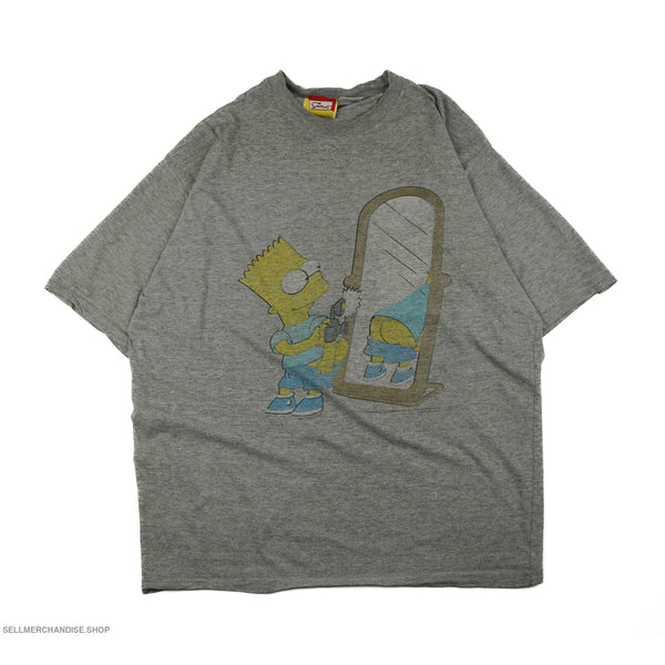 Vintage 1999 Homer Simpson and Mirror T-Shirt