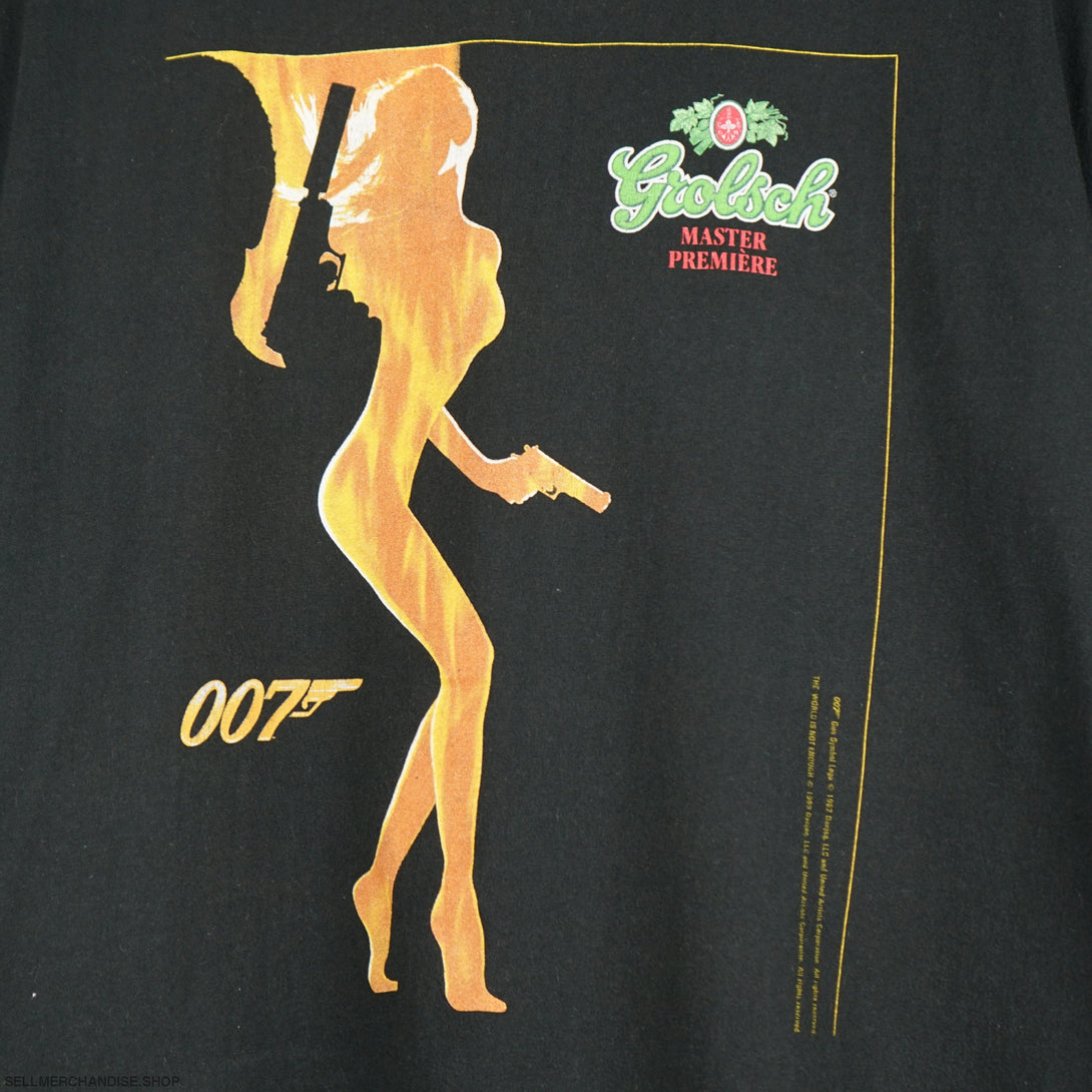 Vintage 1999 James Bond 007 Movie t-shirt