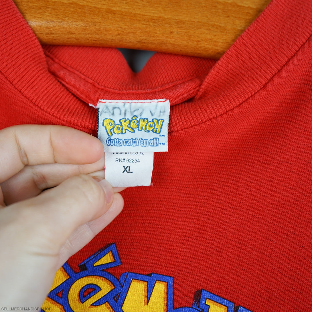 Vintage 1999 Pokemon t-shirt Ash and Pickachu