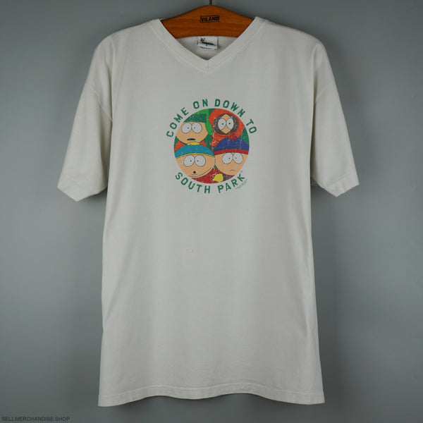 Vintage 1999 South Park t-shirt Come On Down...