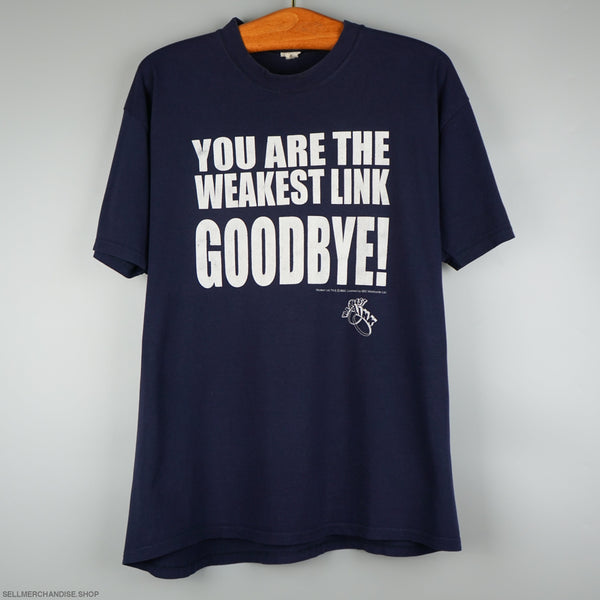 Vintage 1999 The Weakest Link t-shirt