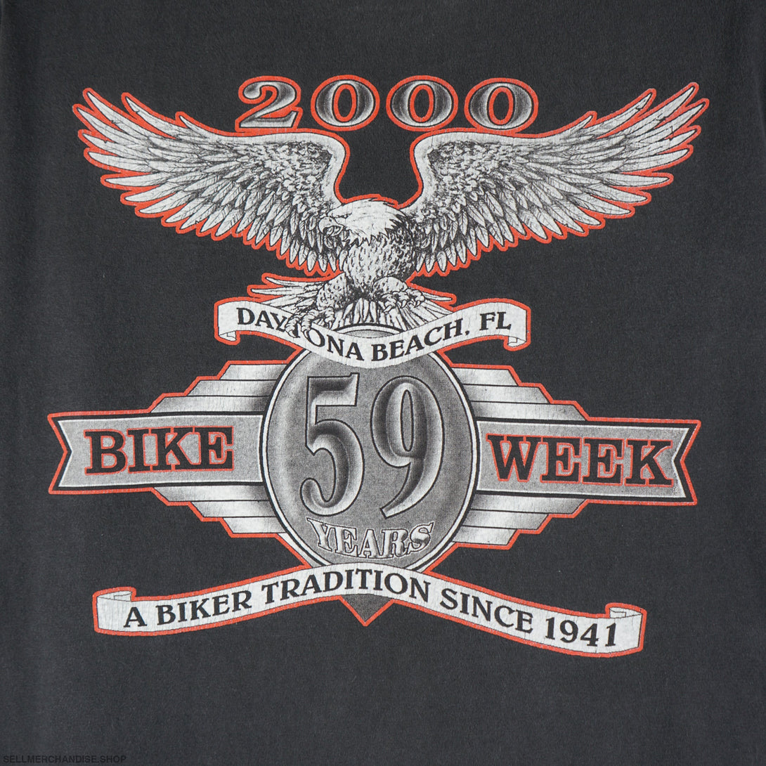 Vintage 2000 Dayton Bike Week T-Shirt