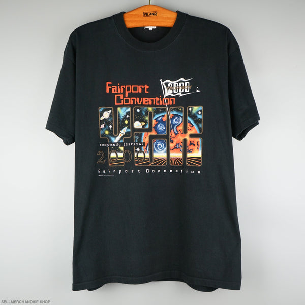Vintage 2000 Fairport Convention tour t-shirt