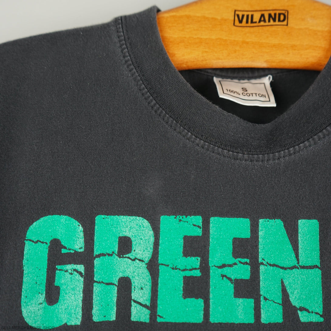 Vintage 2000 Green Day T-Shirt Warning