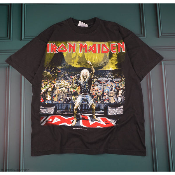 Vintage 2000 Iron Maiden Concert T-Shirt Earls Court