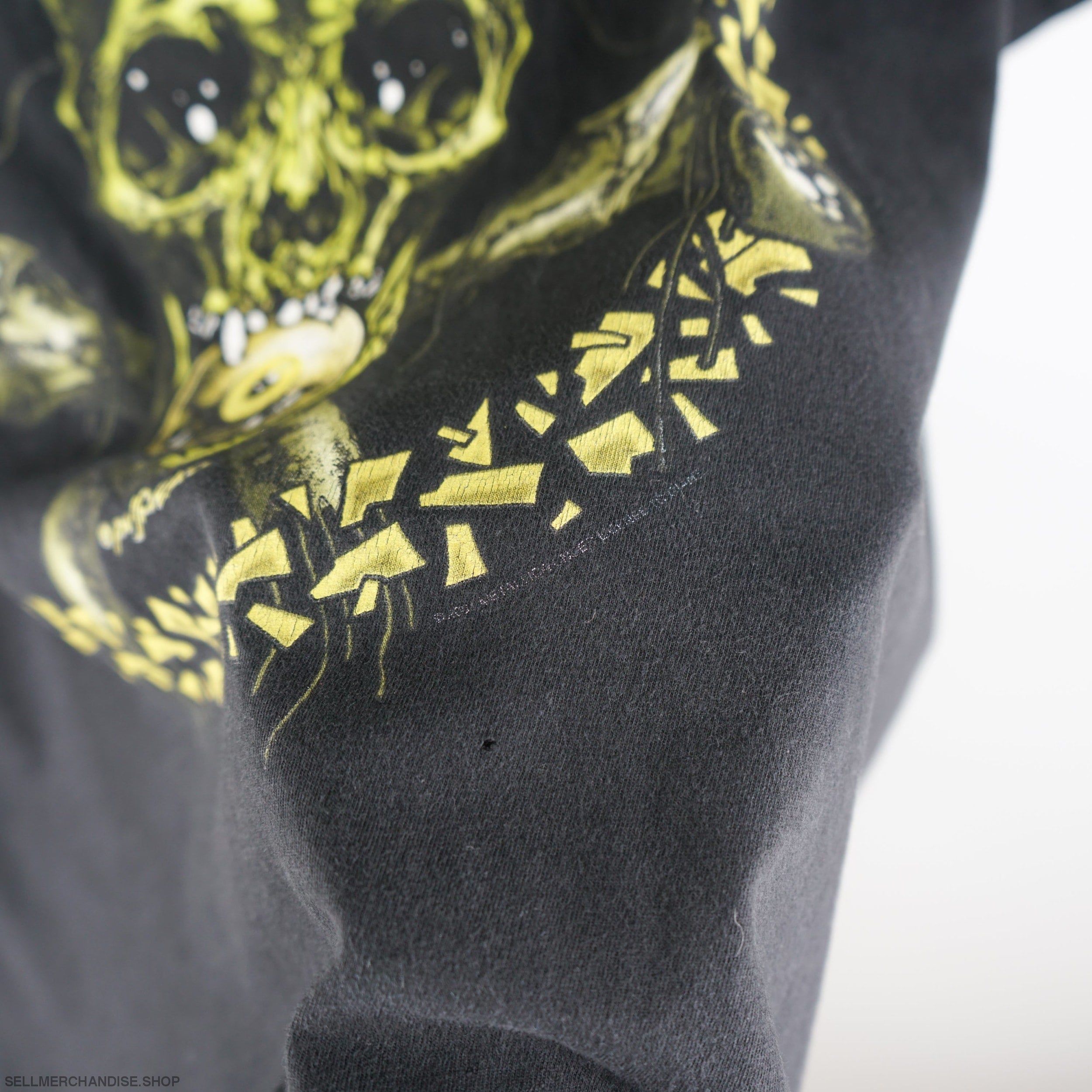 Vintage 2000 Metallica Pushead t-shirt No Leaf Clover