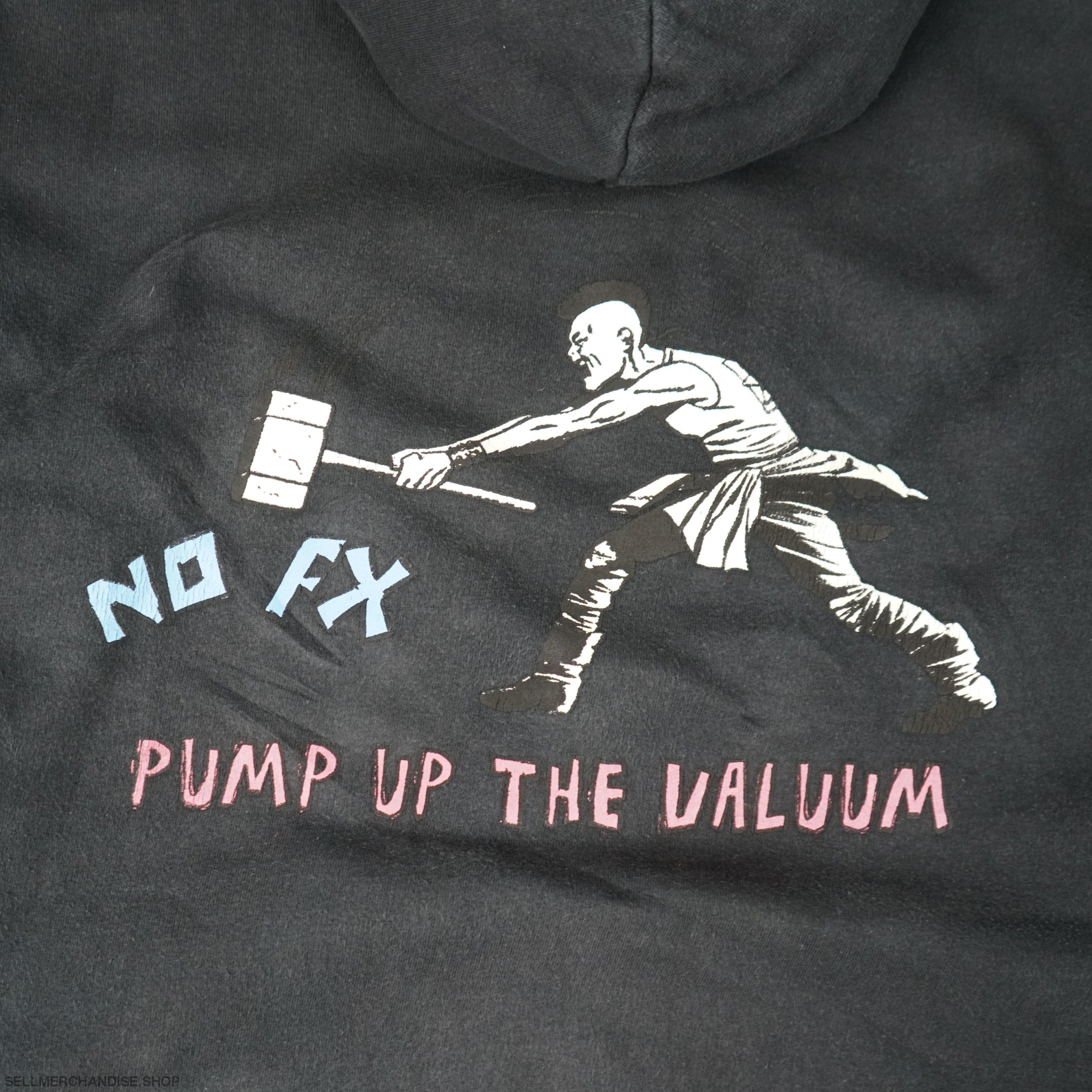 Vintage 2000 NoFX Hoodie Pump Up the Valuum