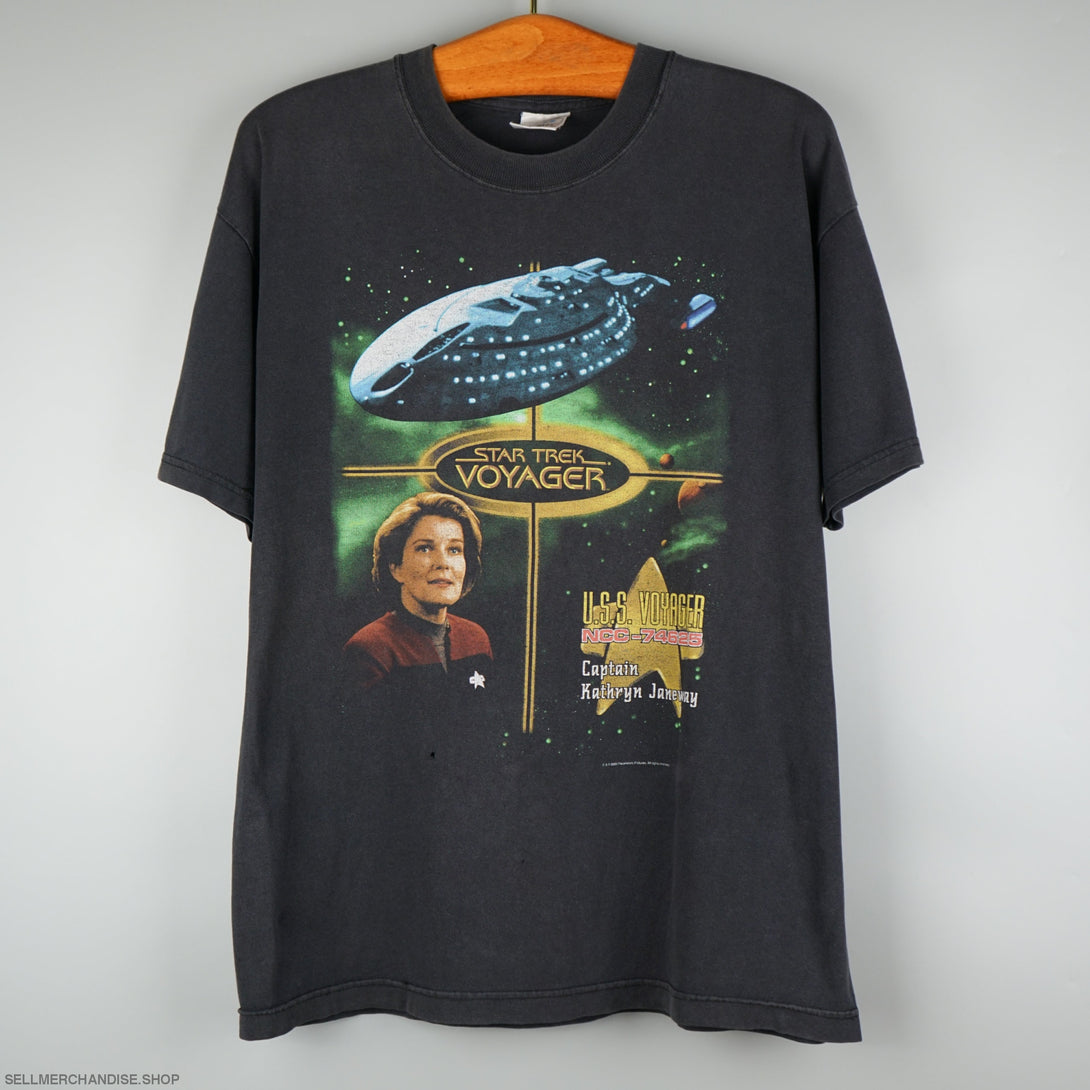 Vintage 2000 Star Trek t-shrit Capt Janeway