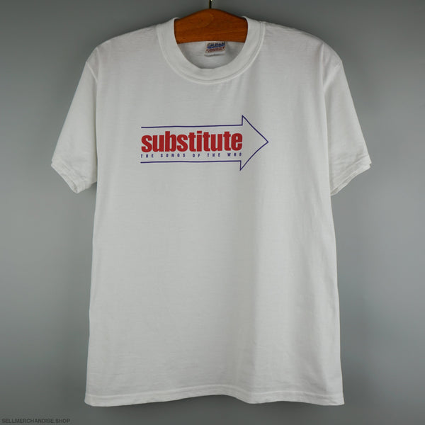 Vintage 2000 Substitute t-shirt David Bowie Pearl Jam The Who