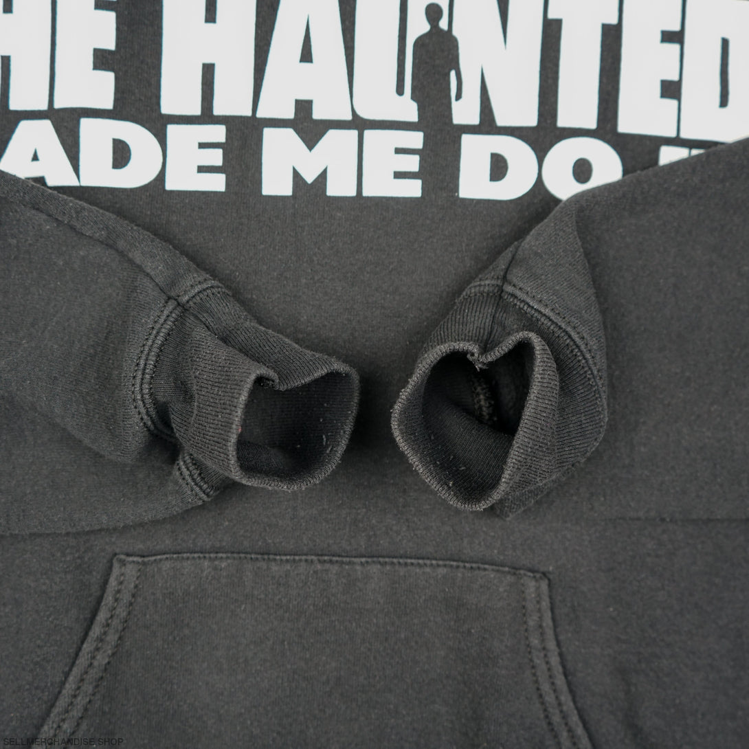 Vintage 2000 The Haunted Hoodie Made Me Do It