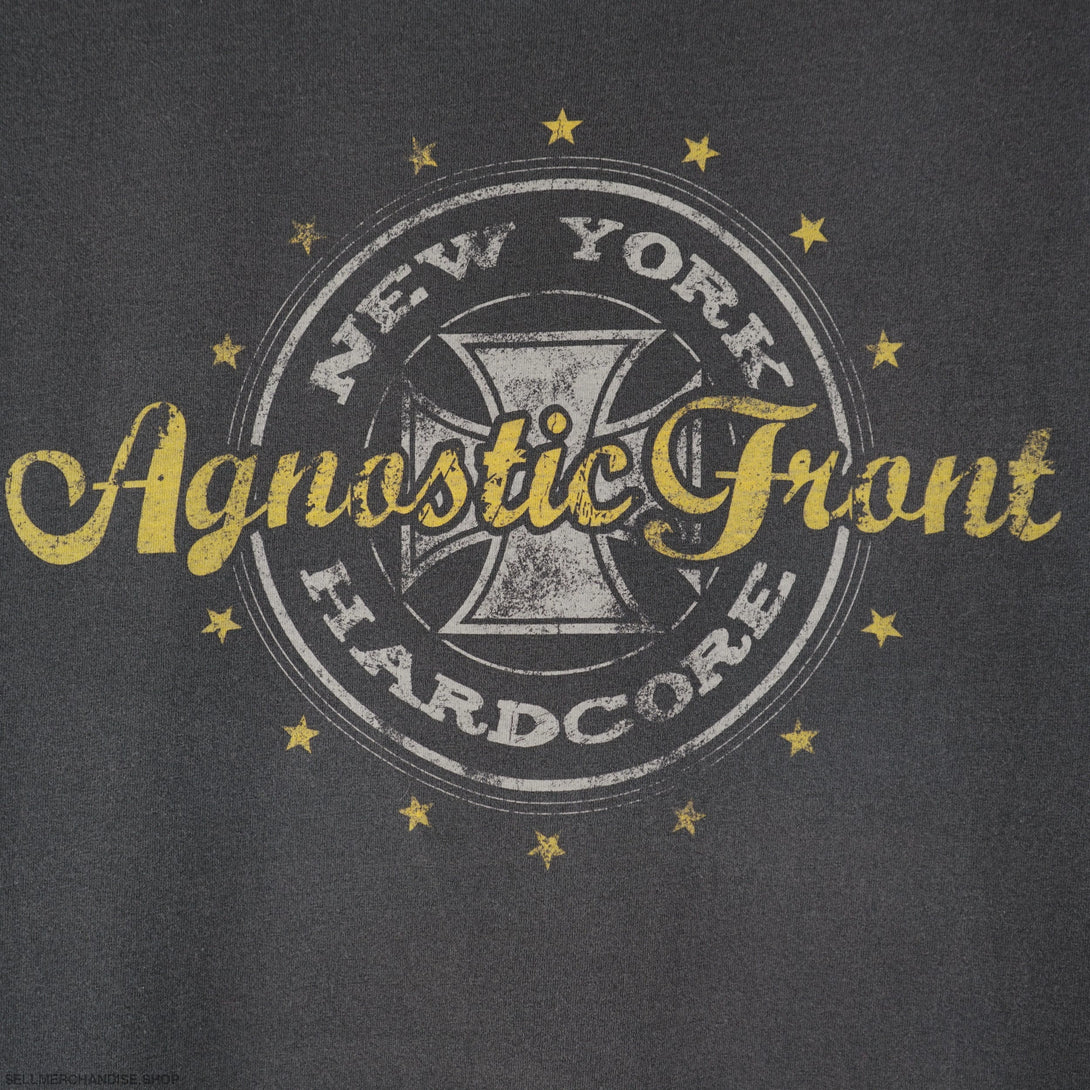 Vintage 2000s Agnostic Front Hardcore T-Shirt
