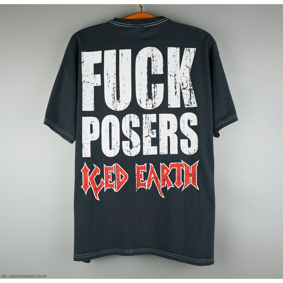 Vintage 2000s Iced Earth T-Shirt Days Of Purgatory