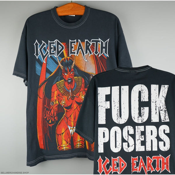 Vintage 2000s Iced Earth T-Shirt Days Of Purgatory