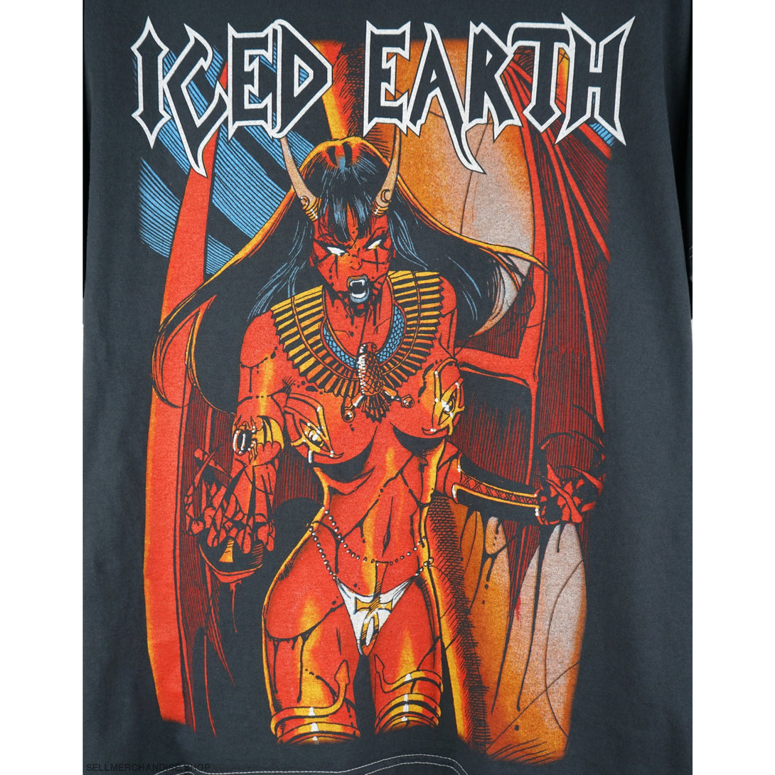 Vintage 2000s Iced Earth T-Shirt Days Of Purgatory