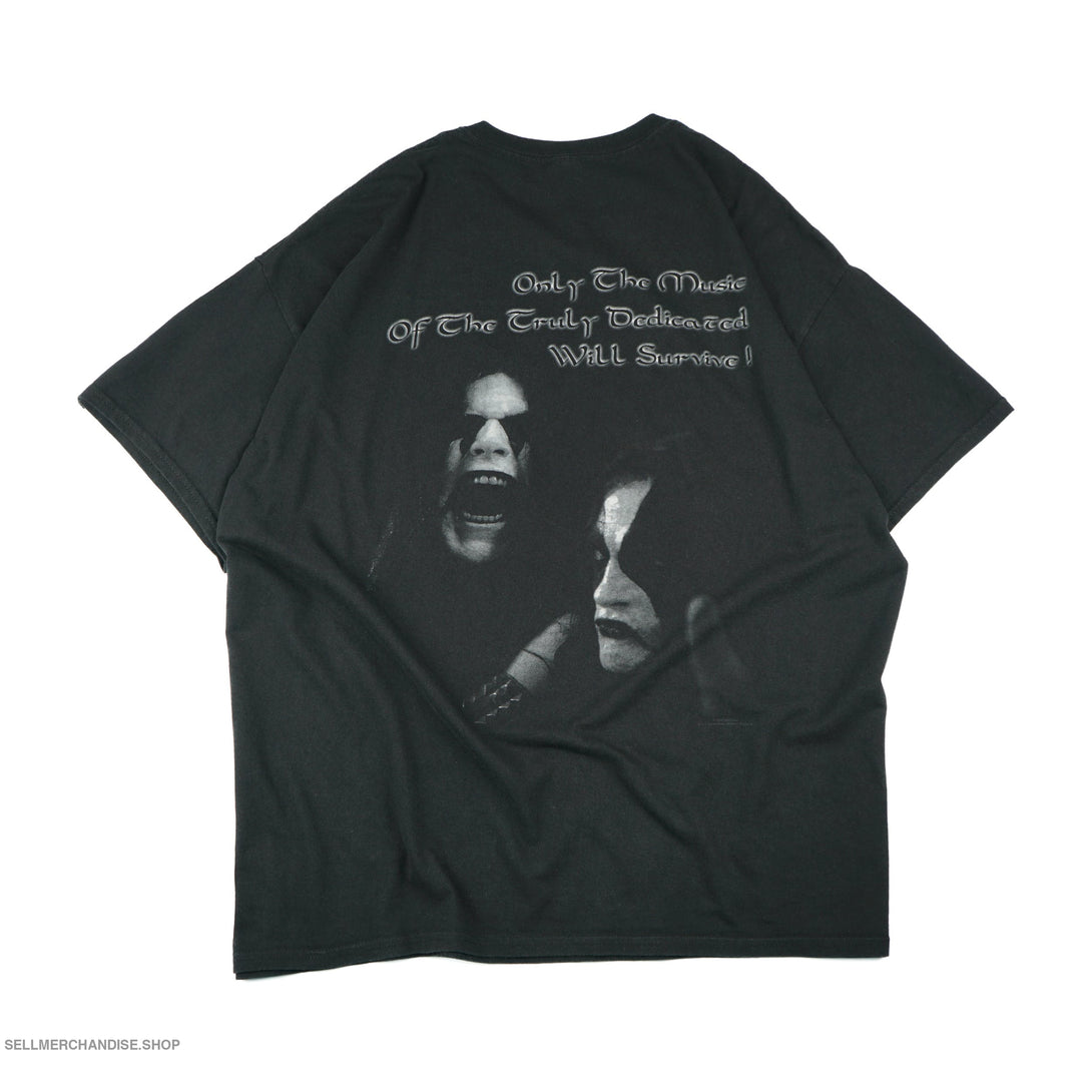 Vintage 2000s Immortal Black Metal T-Shirt 2XL