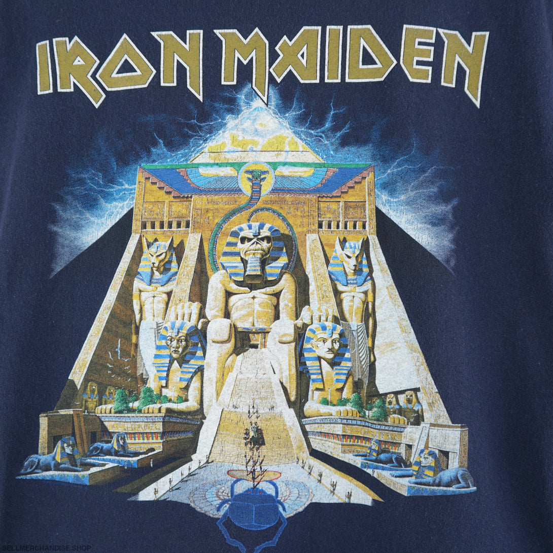 Vintage 2000s Iron Maiden Powerslave T-Shirt