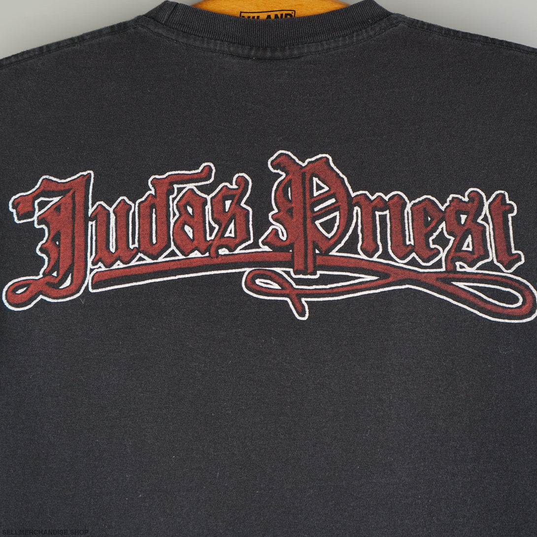 Vintage 2000s Judas Priest T-Shirt Sad Wings of Destiny