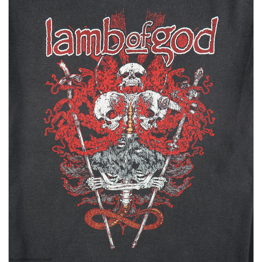 Vintage 2000s Lamb Of God Band T-Shirt