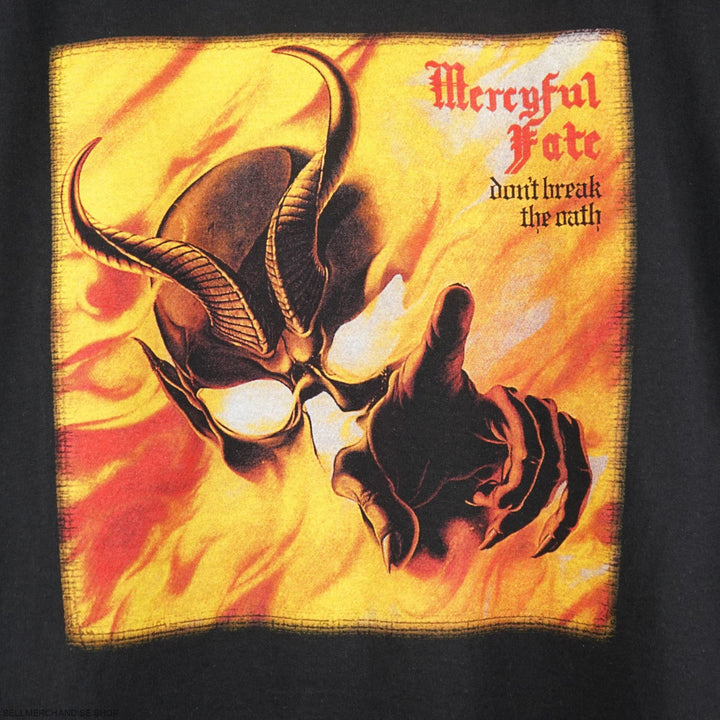 Vintage 2000s Mercyful Fate T-Shirt Black Metal
