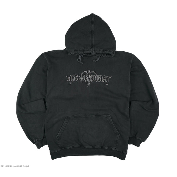 Vintage 2000s Necrophagist Technical Death Metal Hoodie