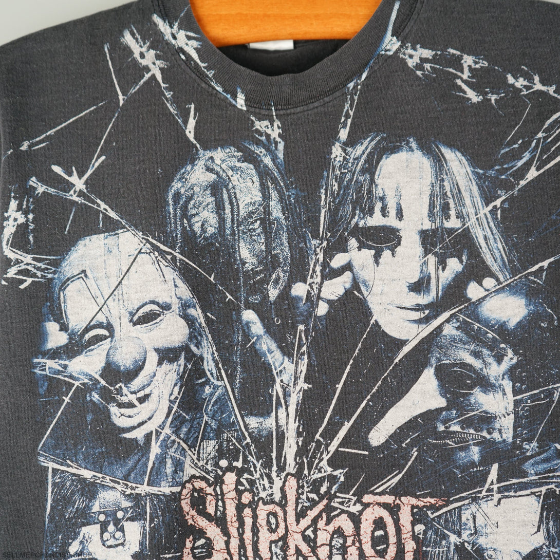 Vintage 2000s Slipknot All Over Print T-Shirt